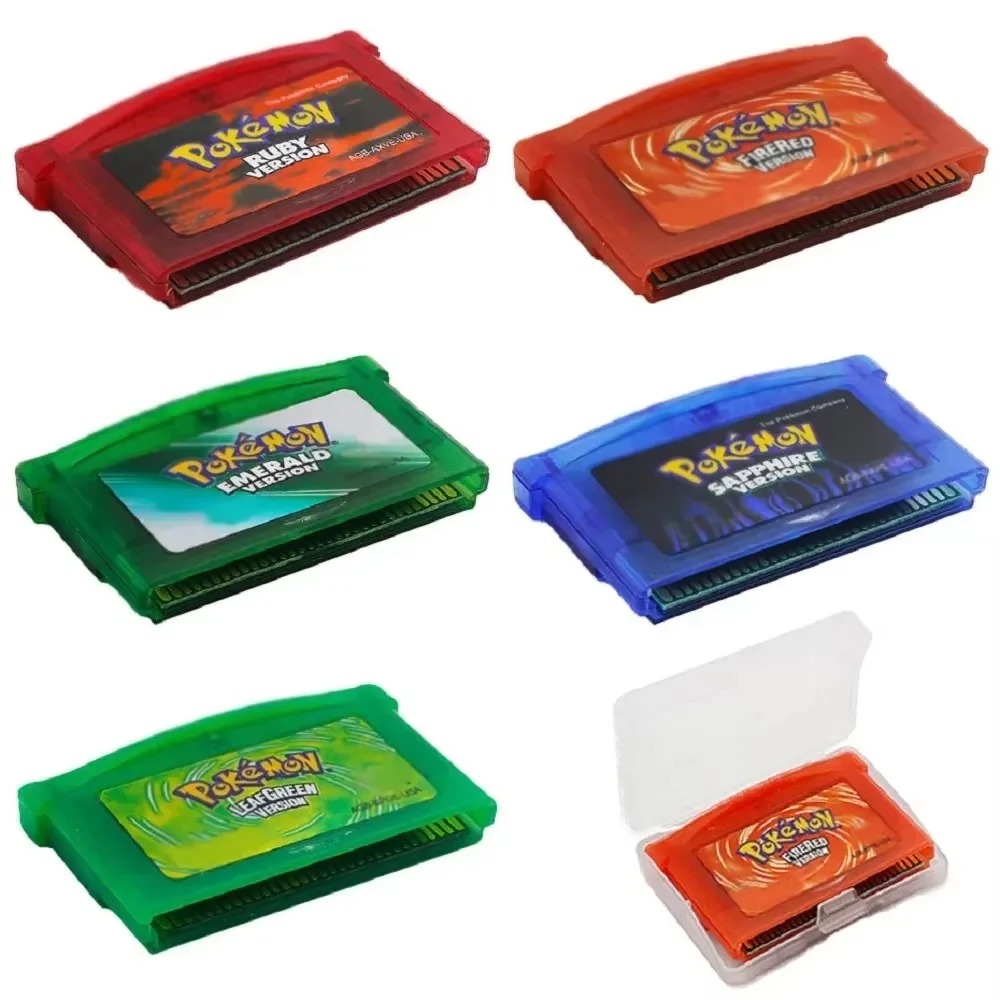 Retro Gaming Pokemon - Premium 32 Bit Pokemon GBA Game