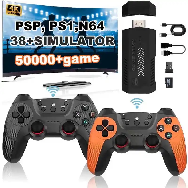 Retro Gaming X2 Pro - X2Pro TV Game Stick 4K HD