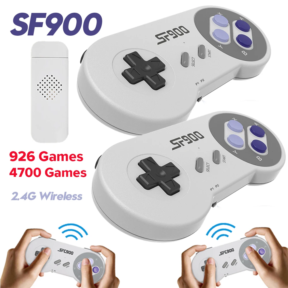 Retro Gaming Mister - SF900 Retro Video Game Console HD