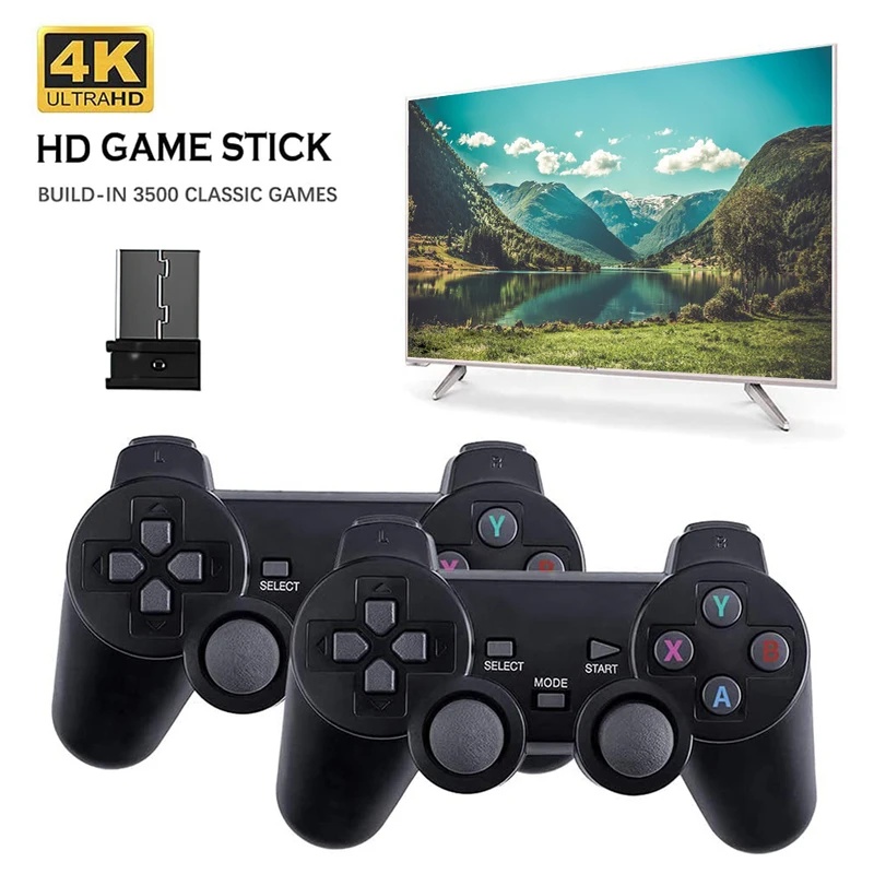 Retro Gaming X2 - No Delay 2.4G Wireless Game Controller