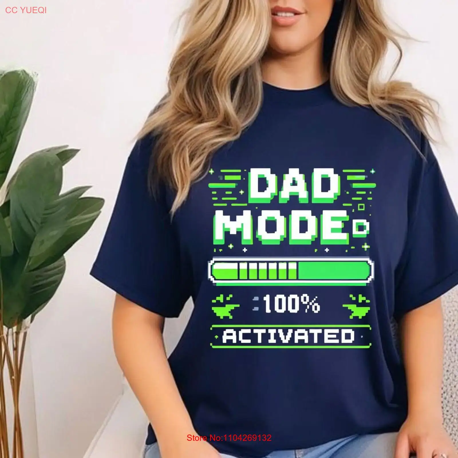 Retro Gaming Bar - Dad Mode Activated T Shirt Gamer