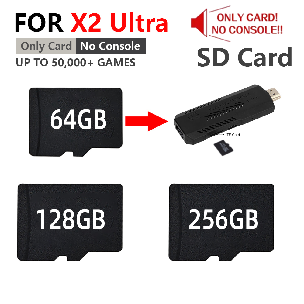 Retro Gaming X2 - Memory Card For X2 Ultra Game