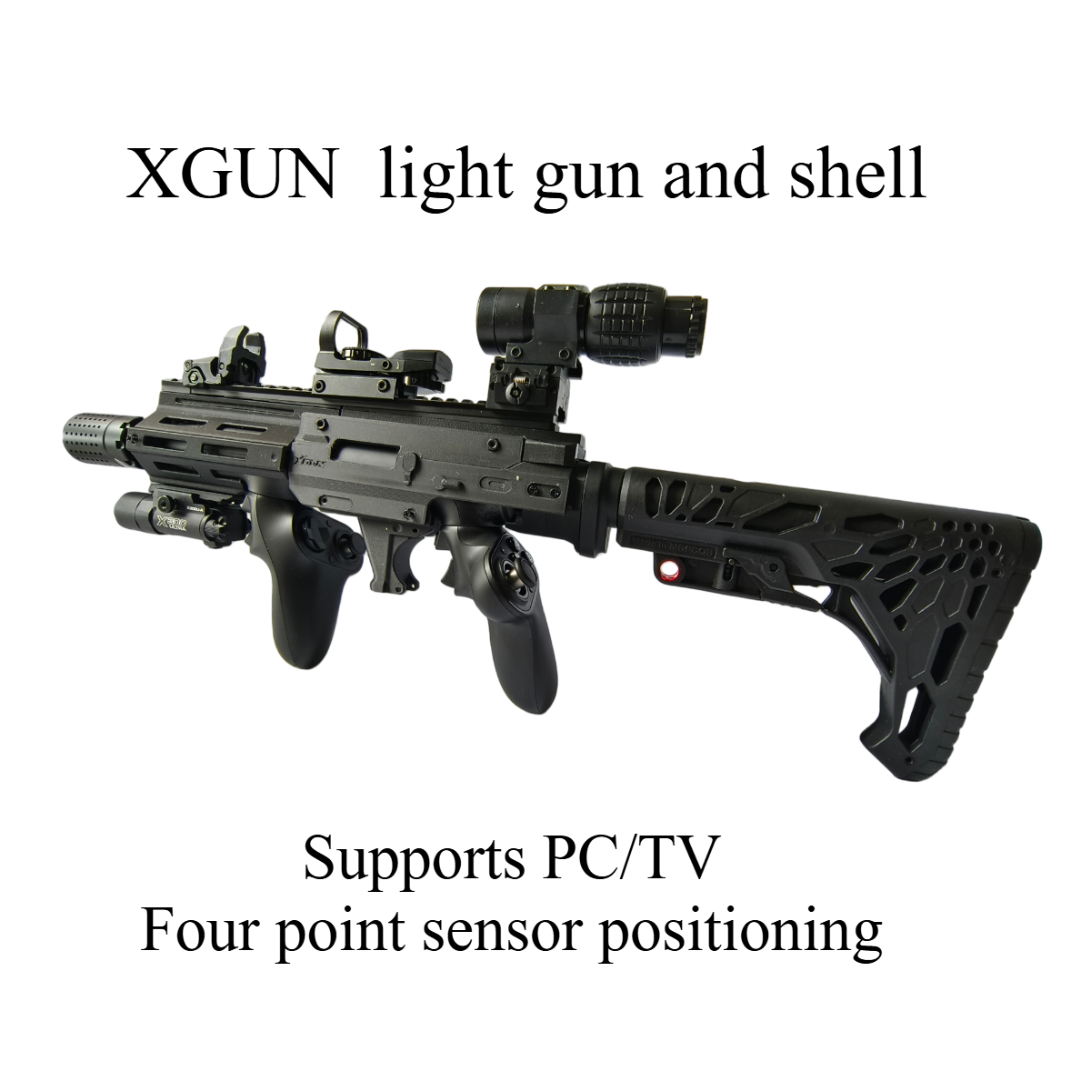 Retro Gaming Gun - XGUN USB Light Gun Shooting Game
