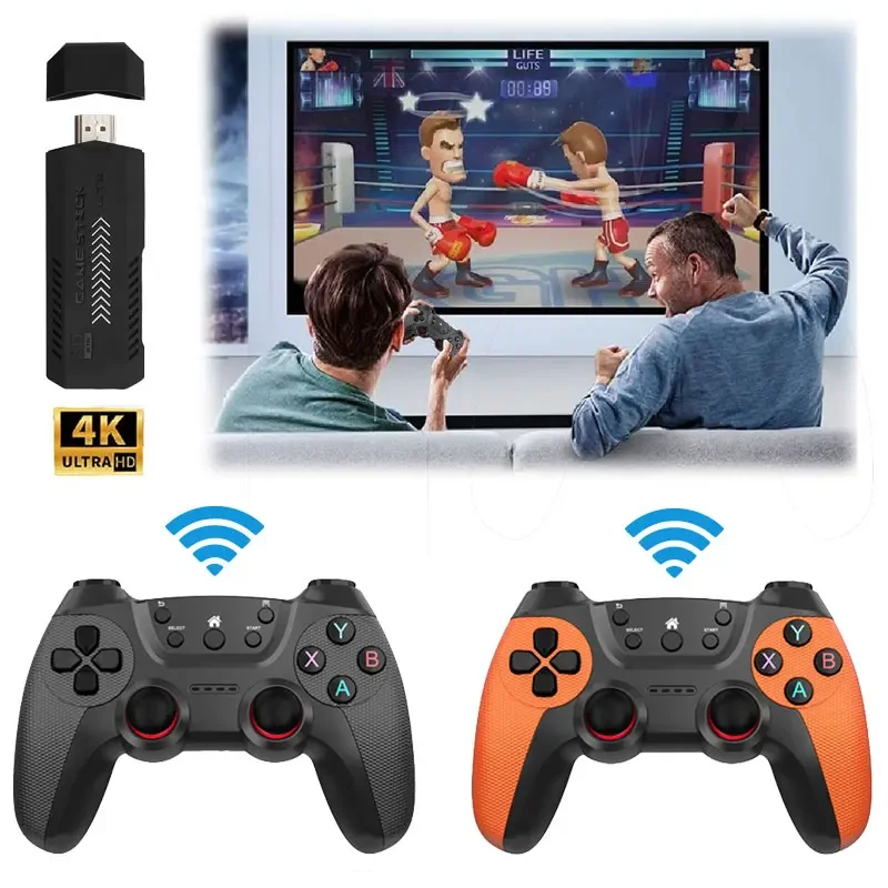 Retro Gaming X2 - New X2 Ultra Game Stick 4K