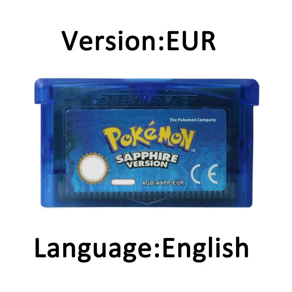 Premium 32 Bit Pokemon GBA Gam - огляд і ціна Retro Gaming Pokemon