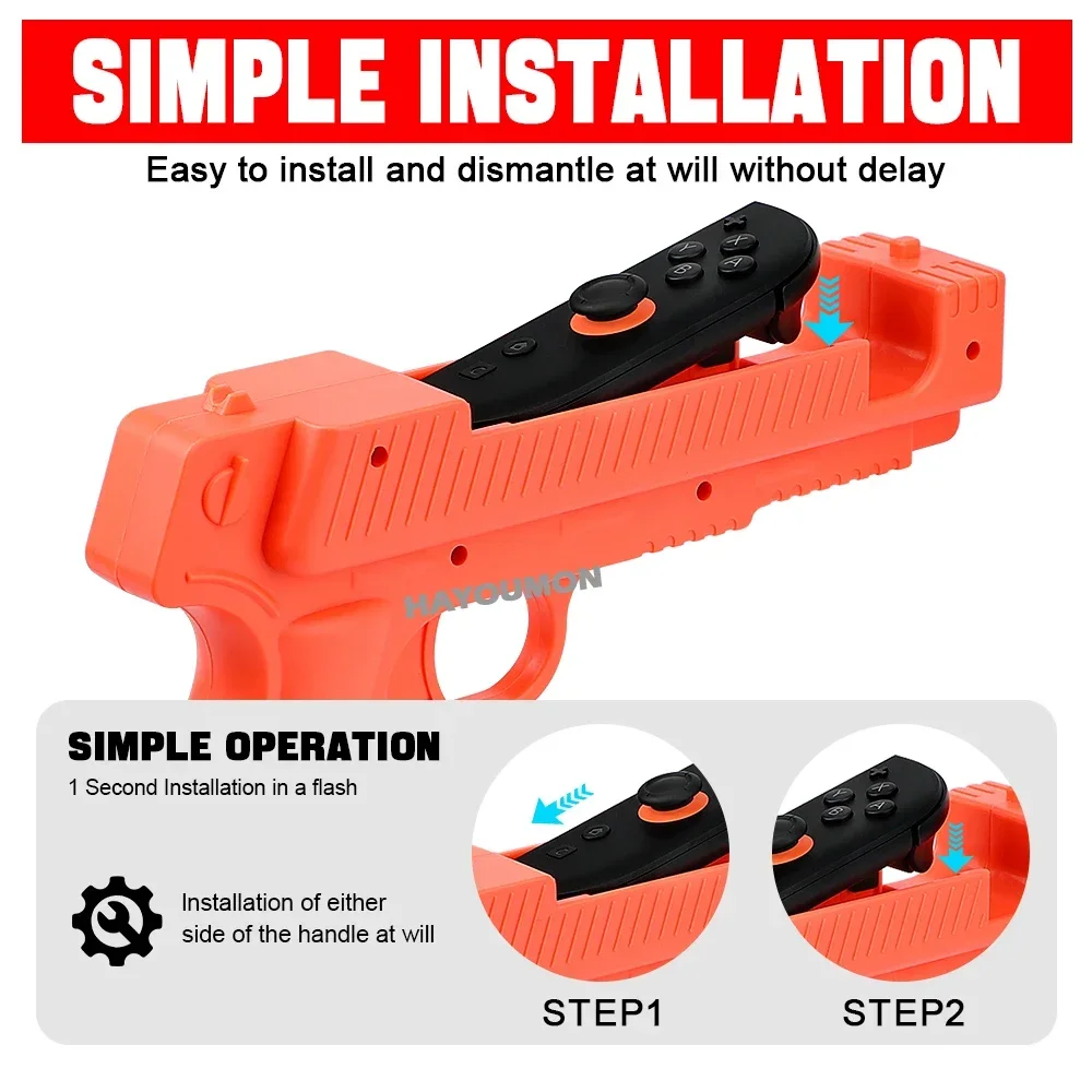 A Pair For Switch 2 Game Gun S - огляд і ціна Retro Gaming Gun