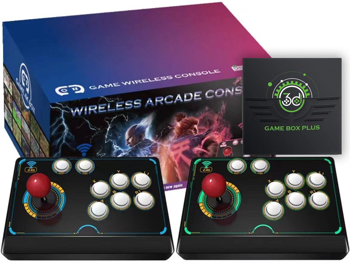 V6 Retro Game Box 2.4G Wireles - огляд і ціна Retro Gaming Mister