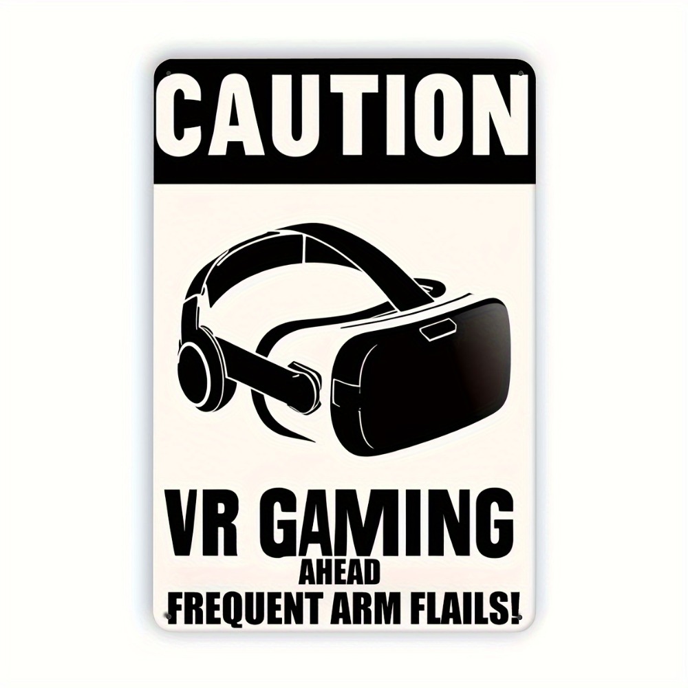 1PC Caution VR Gaming Metal Ti - огляд і ціна Retro Gaming In Vr