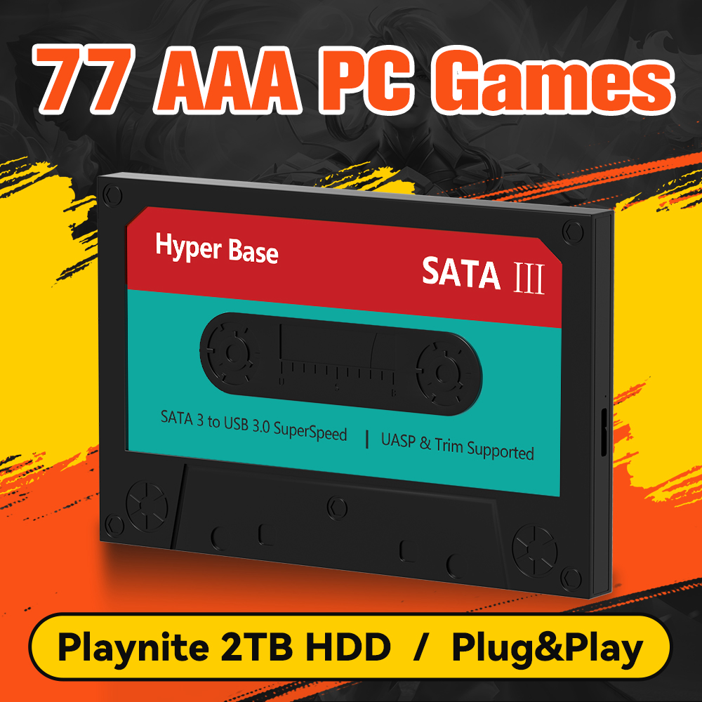 Playnite 2TB Gaming HDD with 7 - огляд і ціна Retro Gaming Emulator Pc