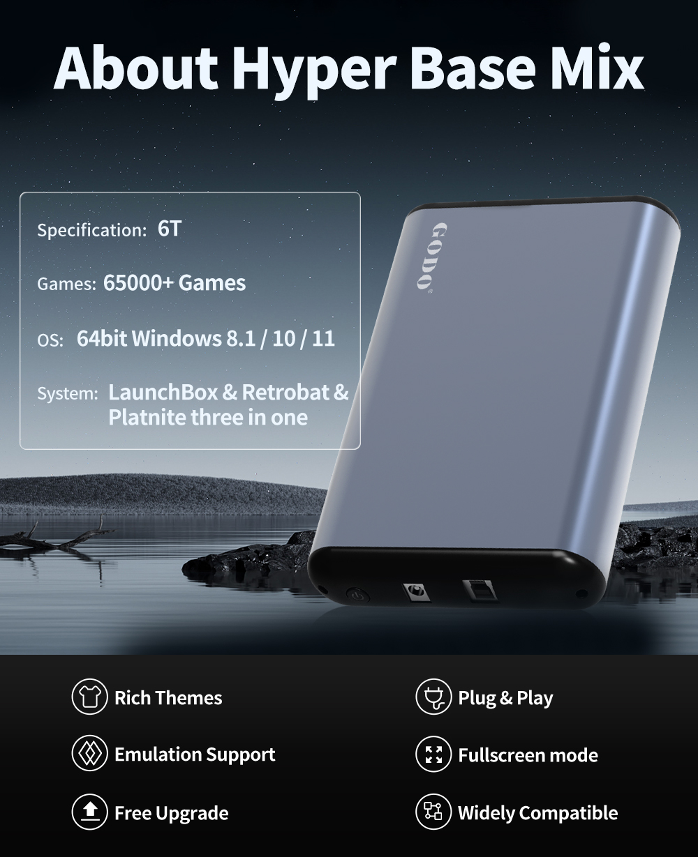 JMachen 6TB Portable Gaming HD - огляд і ціна Retro Gaming Xbox