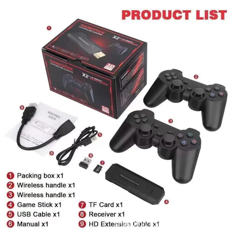 Retro Video Game Console-X2 Pl - огляд і ціна Retro Gaming X2