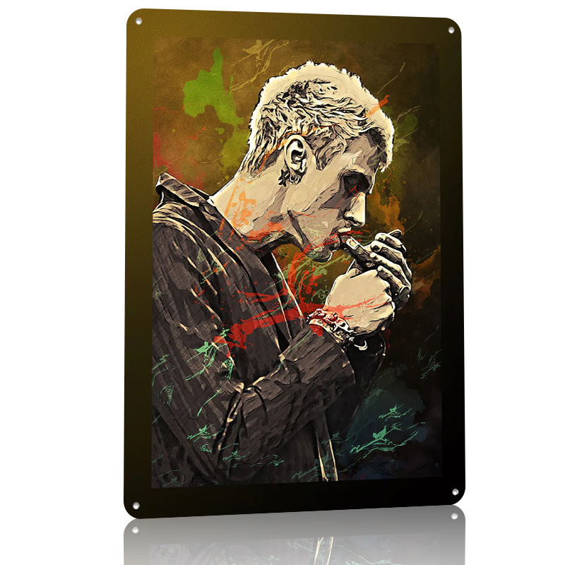 Machine Gun Kelly Tin Poster C - огляд і ціна Retro Gaming Gun