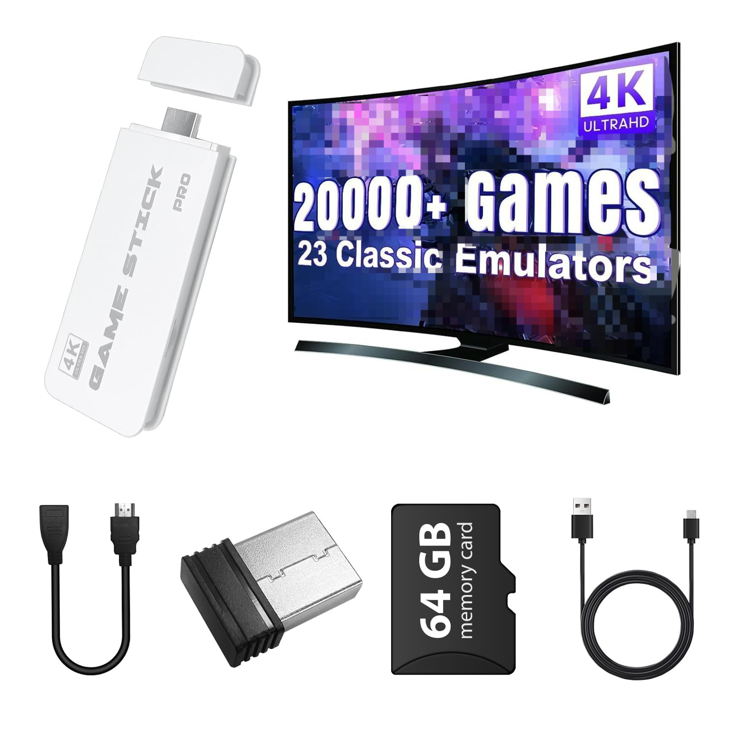 New M15 4K TV Game Built in 20 - огляд і ціна Retro Gaming Mister