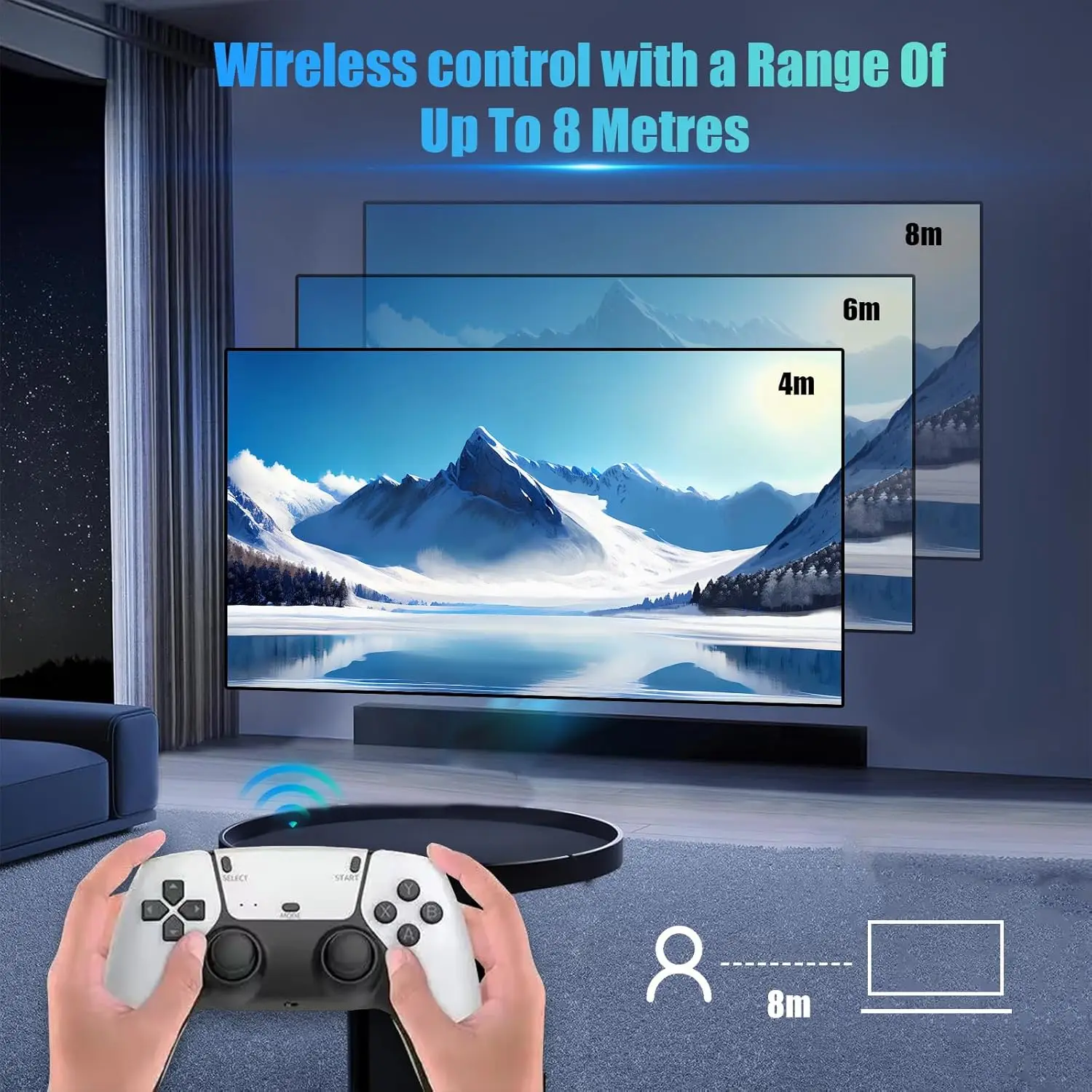 New M15 4K TV Game Built in 20 - огляд і ціна Retro Gaming Mister