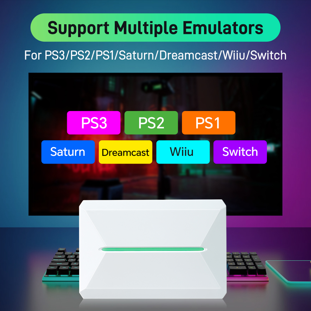 Playnite&Retrobat 500GB Game H - огляд і ціна Retro Gaming Emulator Pc