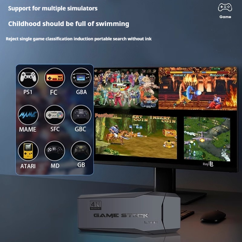 Wireless Video Game Stick 2.4G - огляд і ціна Retro Gaming Mister