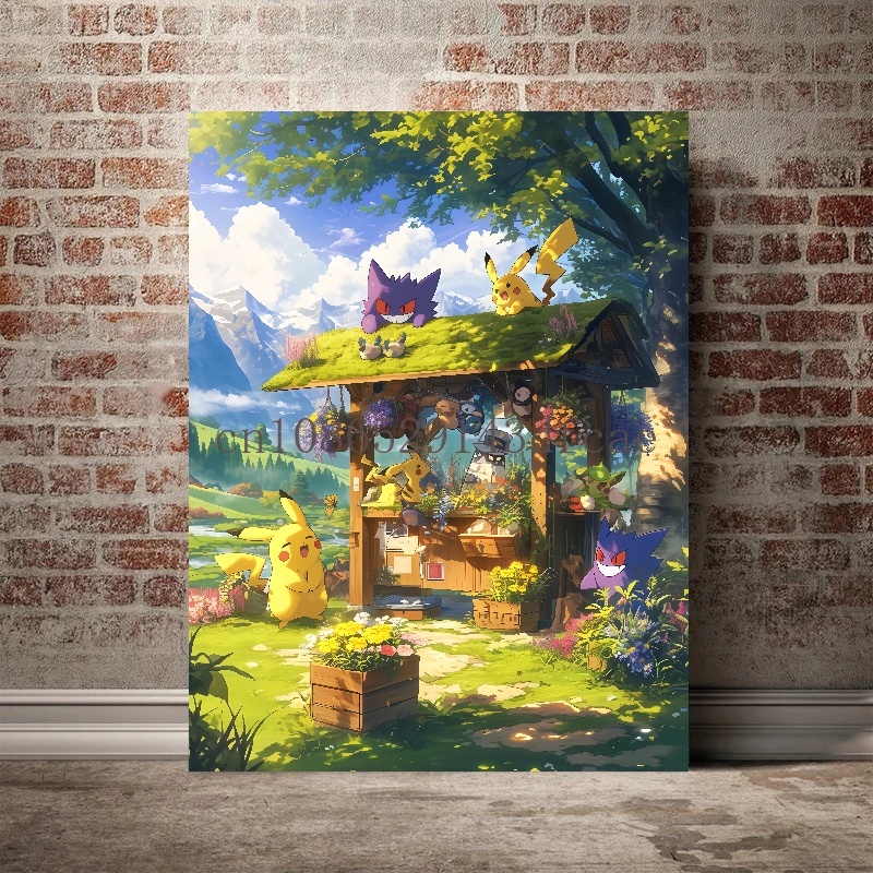 Pokemon Retro Cartoon Poster P - огляд і ціна Retro Gaming Pokemon
