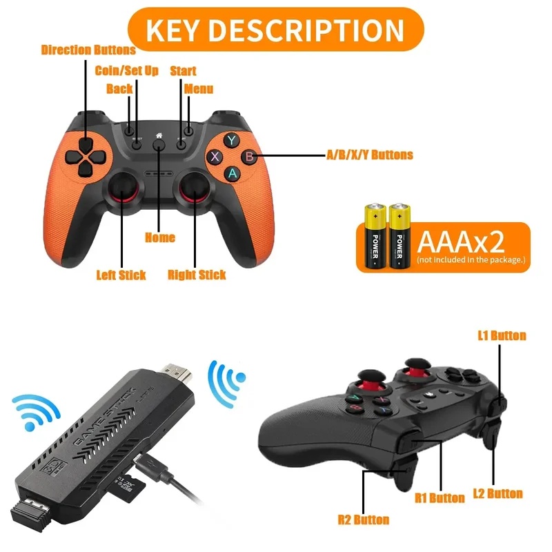 X2 Ultra Pro Retro Game Stick  - огляд і ціна Retro Gaming Mister
