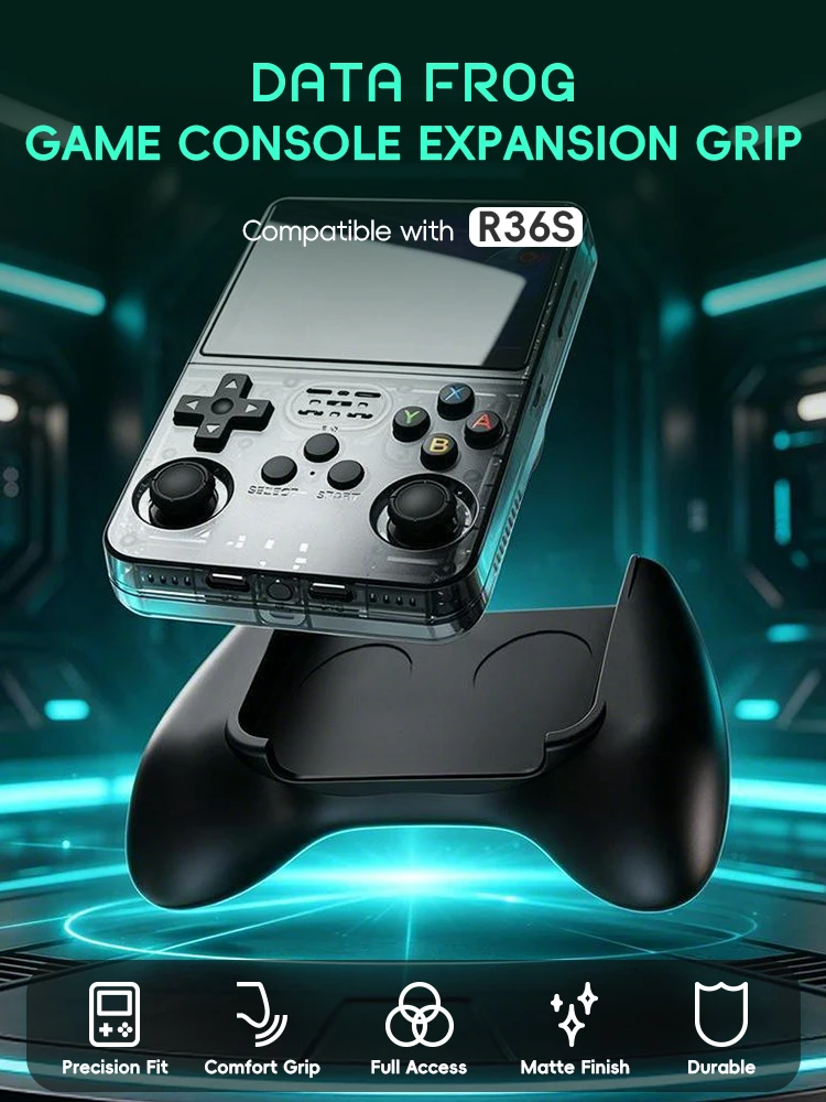 Data Frog R36S Game Grip Ergon - огляд і ціна Retro Gaming Tablet