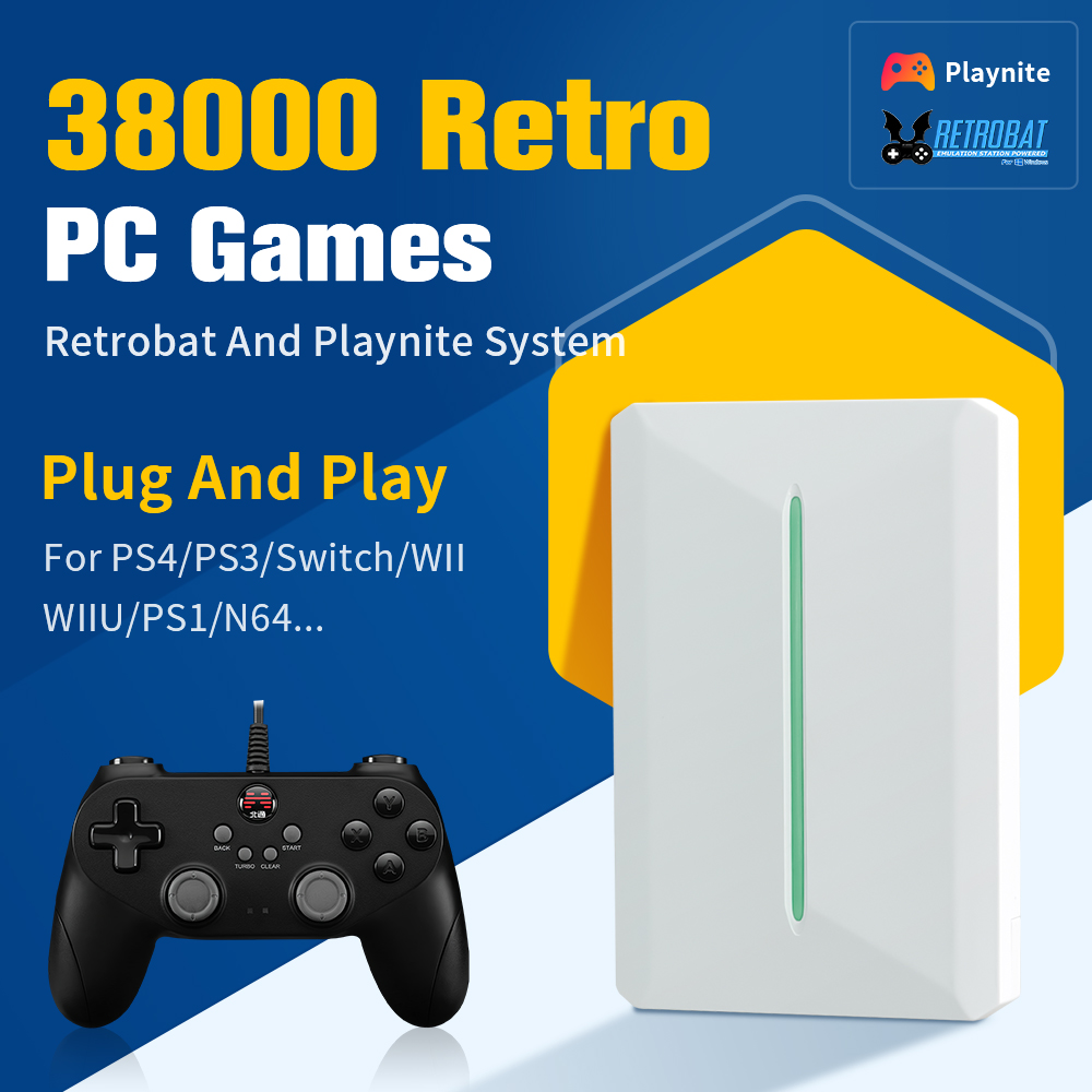 Portable 500G Retro Game Hard  - огляд і ціна Retro Gaming Emulator Pc