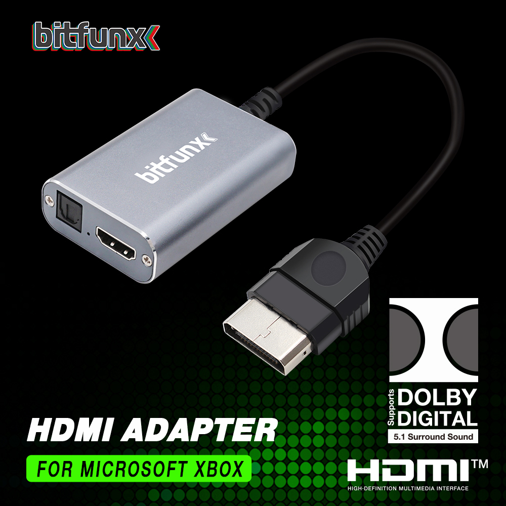 Bitfunx HDMI™ Adapter for XBOX - огляд і ціна Retro Gaming Xbox