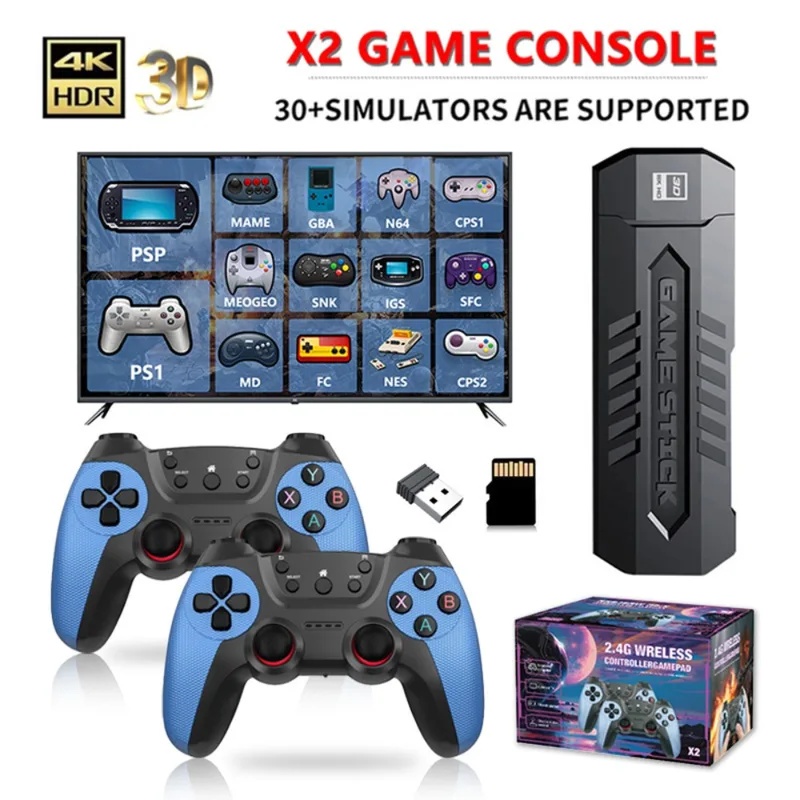 X2 Retro Game Stick 4K Video G - огляд і ціна Retro Gaming X2