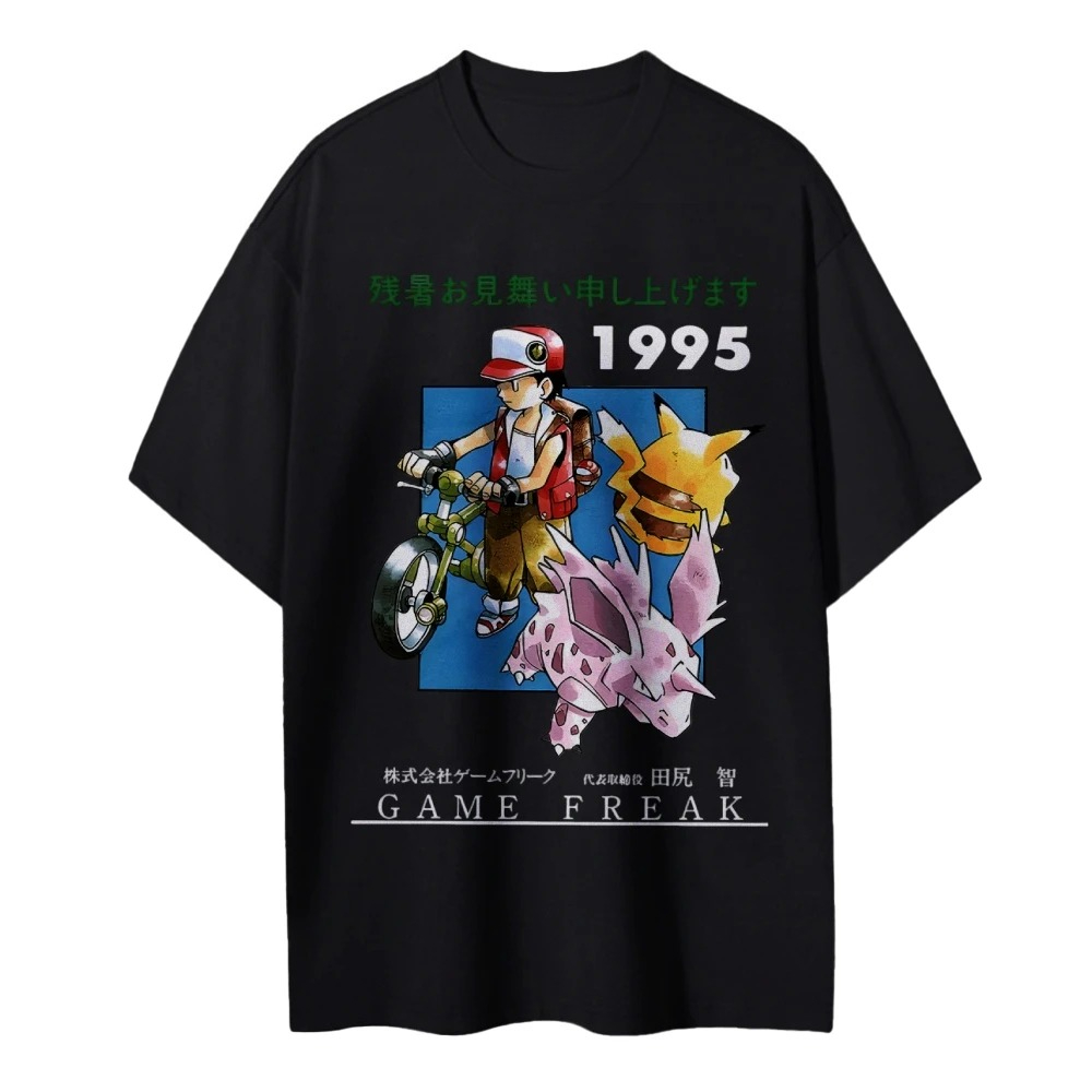 Pokemon 1995 Vintage T - Shirt - огляд і ціна Retro Gaming Pokemon