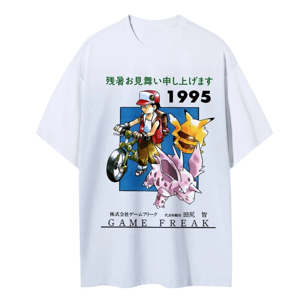 Pokemon 1995 Vintage T - Shirt - огляд і ціна Retro Gaming Pokemon