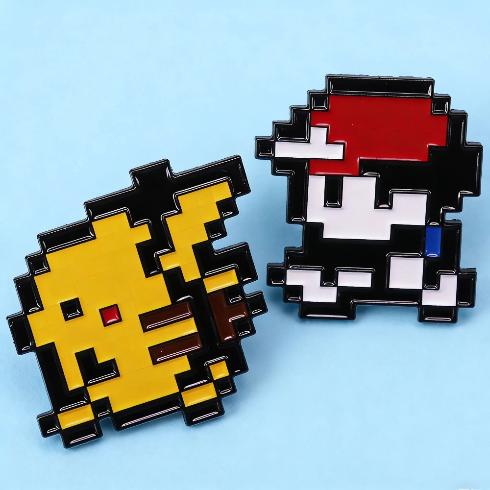 Hot 2pcs Retro Game 8-bit Pixe - огляд і ціна Retro Gaming Pokemon