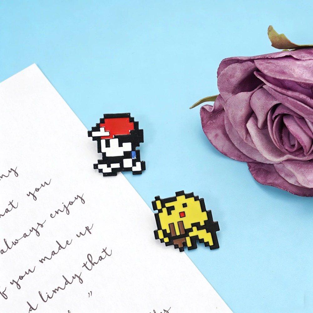 Hot 2pcs Retro Game 8-bit Pixe - огляд і ціна Retro Gaming Pokemon