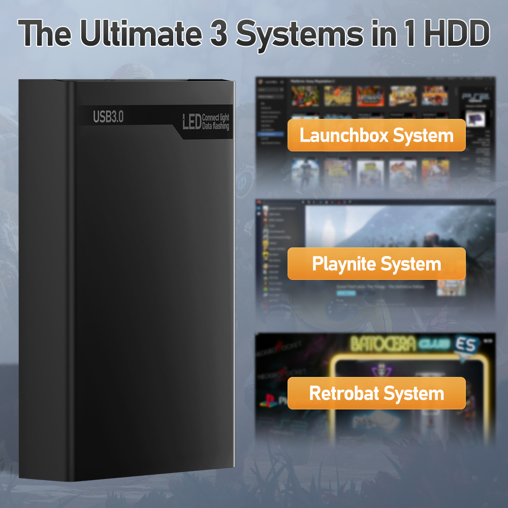 500G Retro Gaming HDD Video Ga - огляд і ціна Retro Gaming Xbox