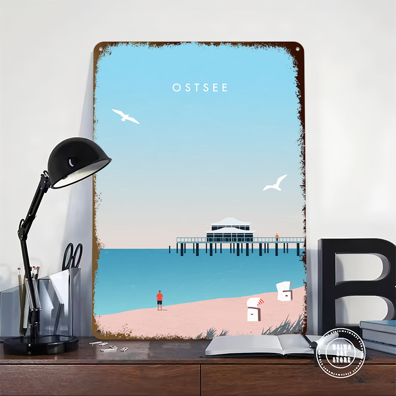 Baltic Sea Poster Customized V - огляд і ціна Retro Gaming Bar