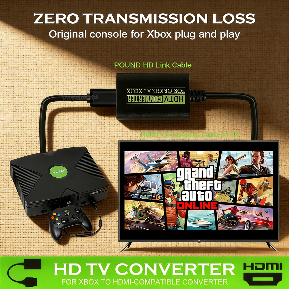 Original Xbox HDMI Cable Adapt - огляд і ціна Retro Gaming Xbox