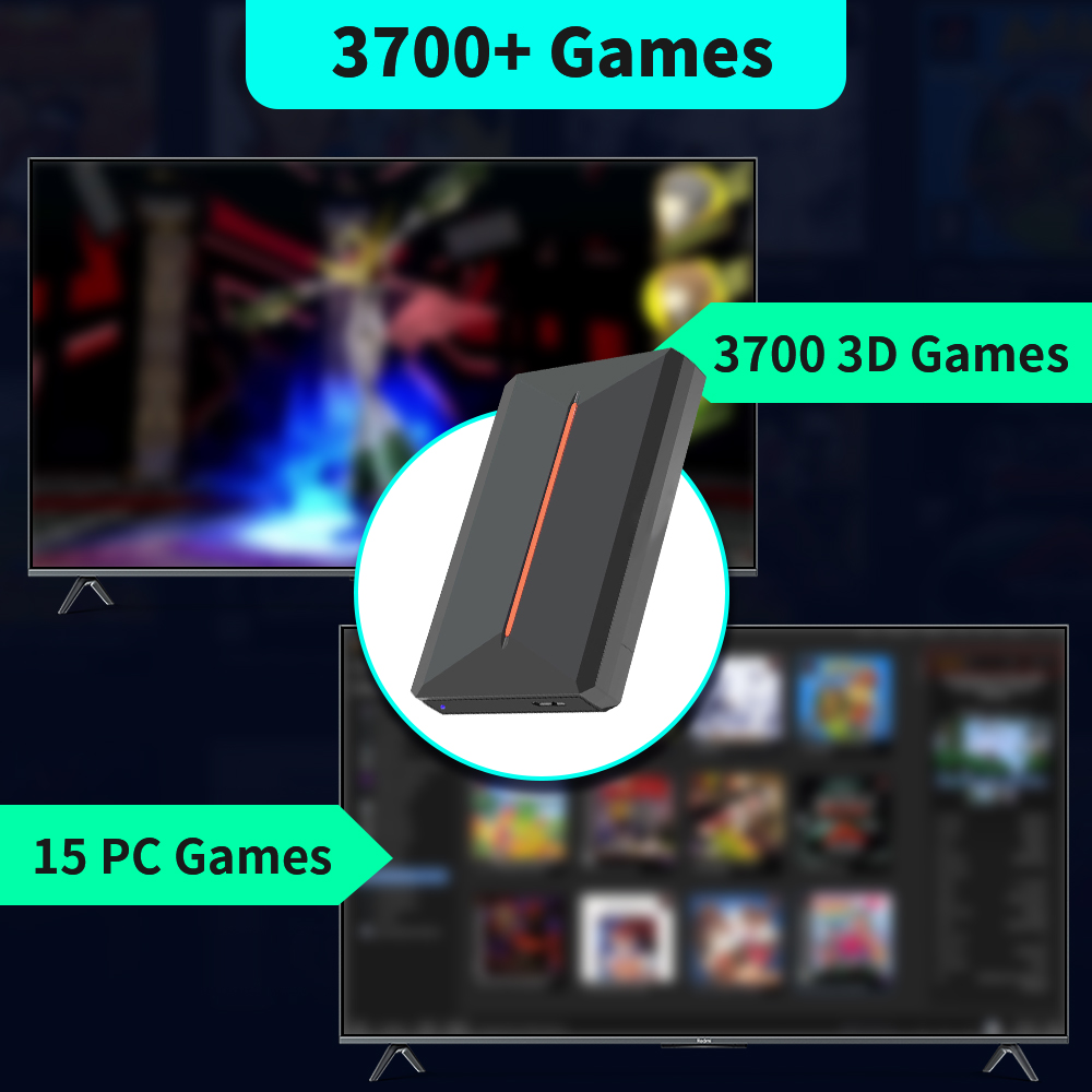 Launchbox OS 500GB Portable Ga - огляд і ціна Retro Gaming Tablet