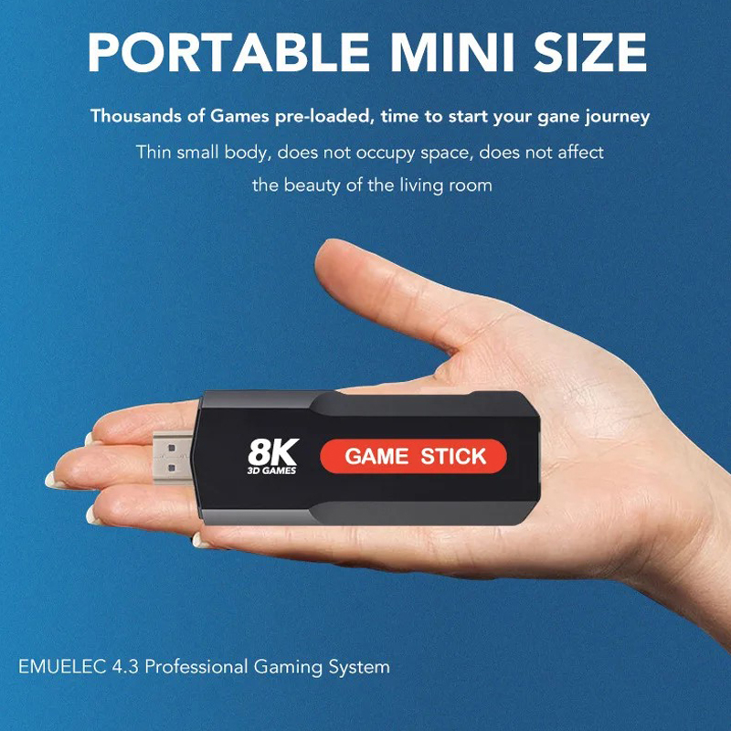 X2 Game Stick HD 4K 8K 3D Cons - огляд і ціна Retro Gaming Tablet