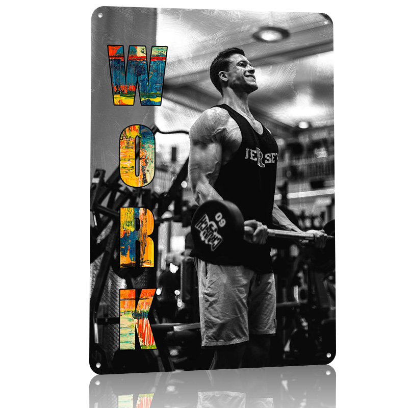 GYM Tin Poster Customized Wall - огляд і ціна Retro Gaming Bar