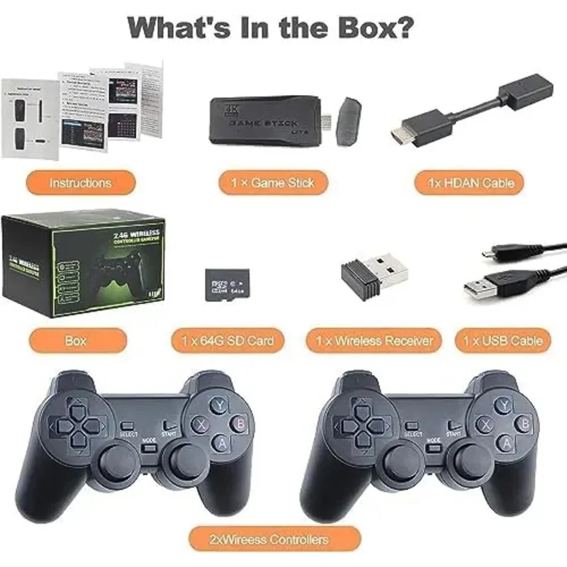 4K Wireless Retro Game Console - огляд і ціна Retro Gaming Mister