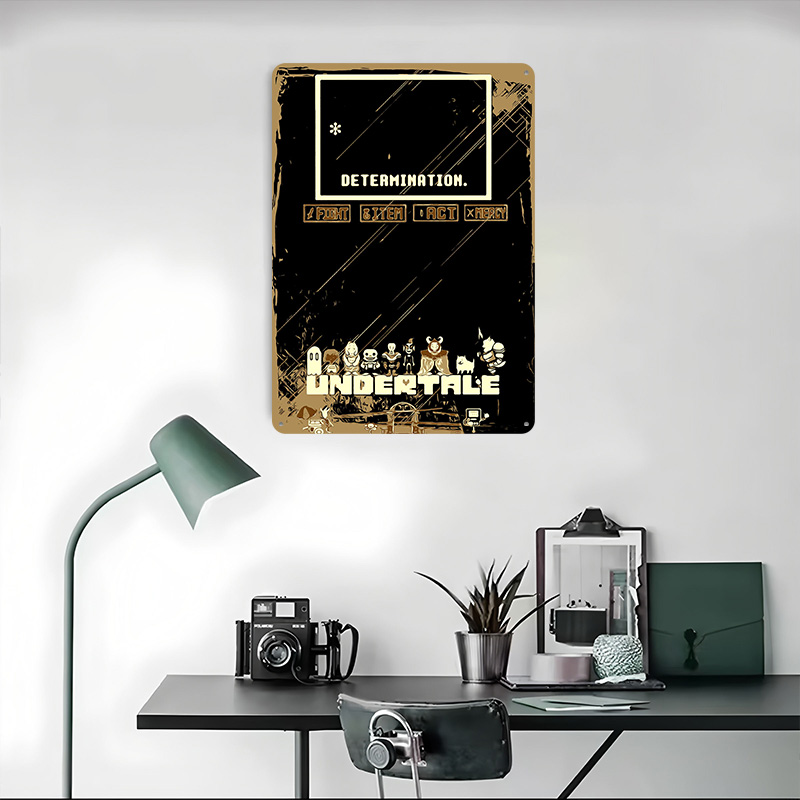 Undertale Metal Poster Custom  - огляд і ціна Retro Gaming Bar