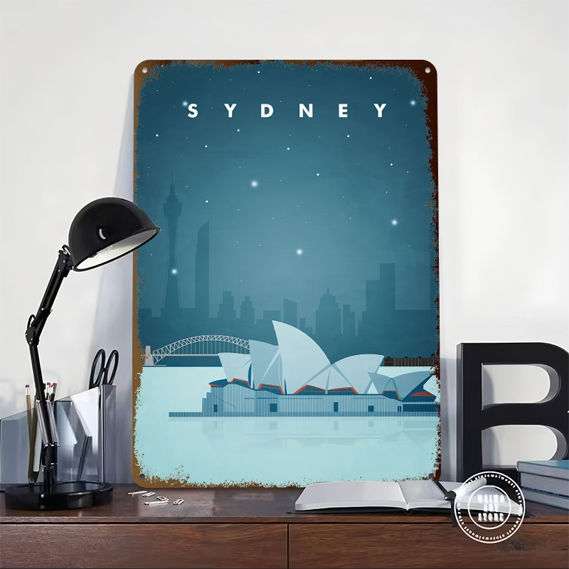 Sydney Travel Poster Customize - огляд і ціна Retro Gaming Bar