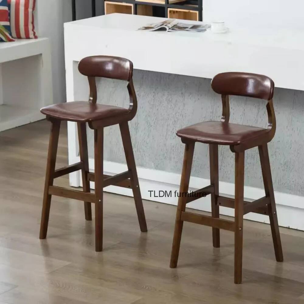 Bar American Wooden Bar Chair  - огляд і ціна Retro Gaming Bar