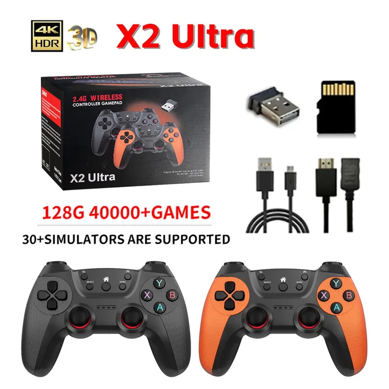 X2 Ultra Retro Game Stick 4K H - огляд і ціна Retro Gaming X2