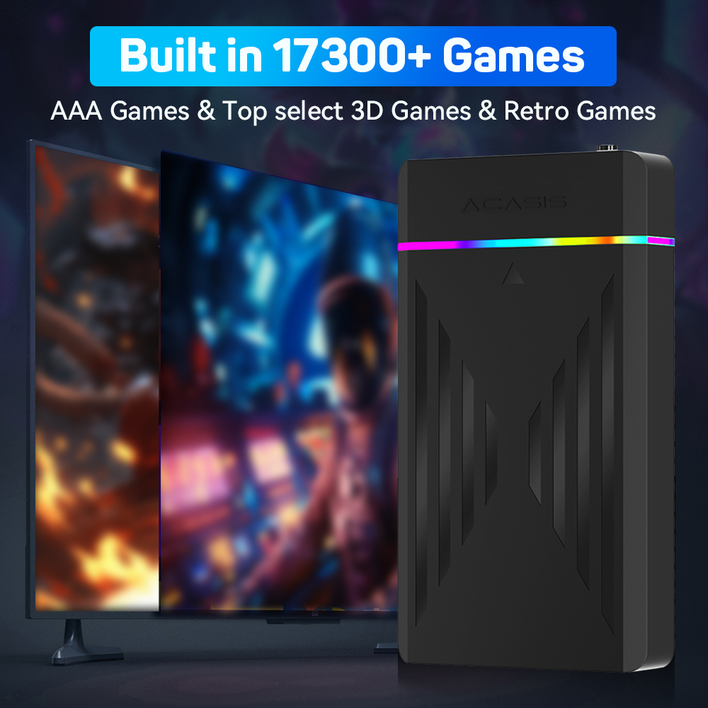 3TB Portable Gaming HDD Launch - огляд і ціна Retro Gaming Tablet